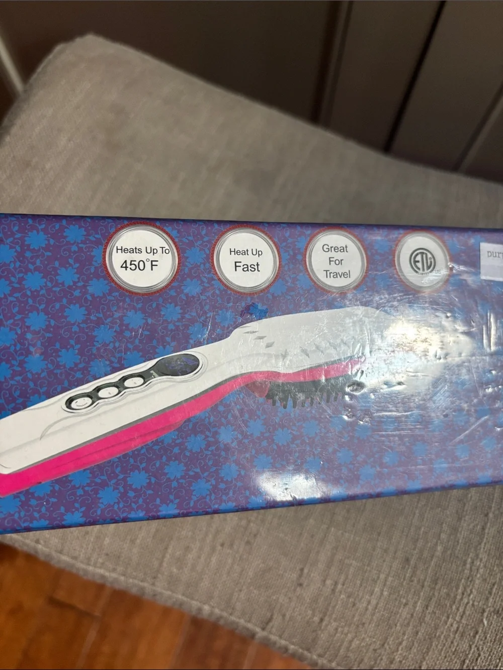 New Showliss Pro Quimat Hair Straightening Brush